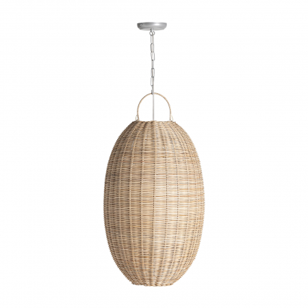 Candelabru boho ratan|Lustre relaxante naturale [1]