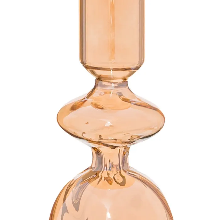 Sfesnic sticlă auriu Crăciun|Decoruri festive elegante [1]