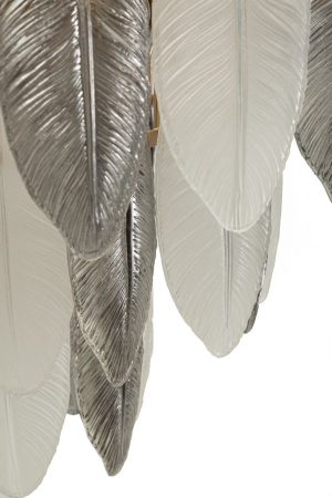 Candelabru elegant din sticlă Leafy [6]