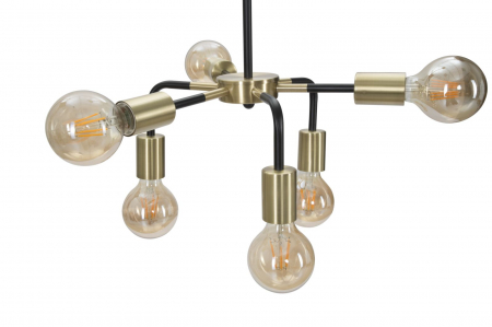 Candelabru modern auriu - CreativDeco [3]