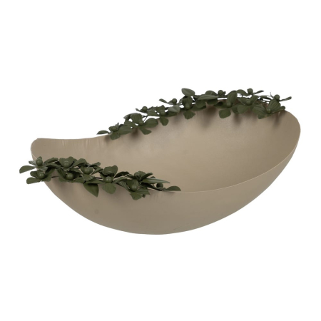 Servirea mesei - Castron Oval cu Flori | Decoratiuni Masa | CreativDeco