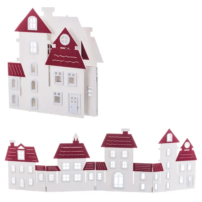 Obiecte decorative - Case Decorative MDF CreativDeco - Decoratiuni de Perete Craciun