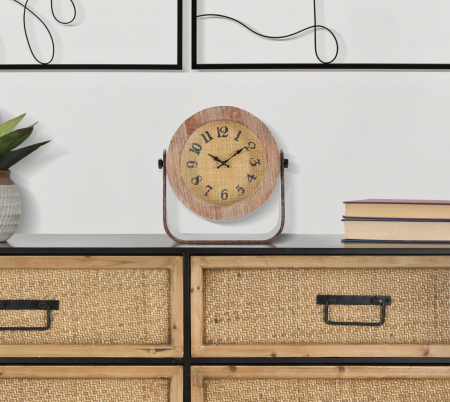 Ceas de masa vintage - Materiale naturale - CreativDeco [4]