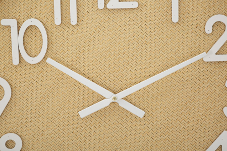 Ceas de perete Boho Plus, MDF/ratan, natural [4]