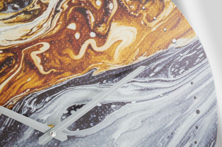 Ceas de perete Mirror, oglinda/metal, multicolor, Mauro Ferretti [4]