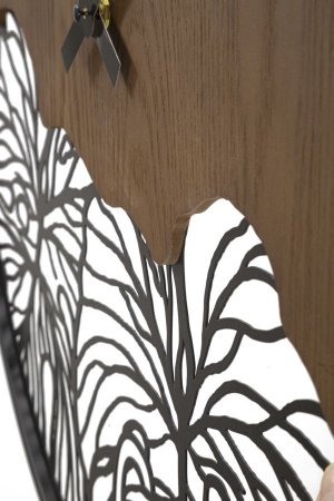 Ceas de perete cu design organic natural - CreativDeco [3]