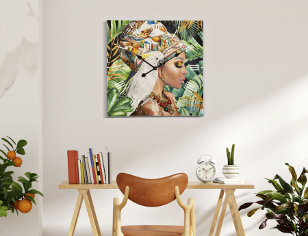 Ceas de perete si tablou - Design creativ - CreativDeco [1]