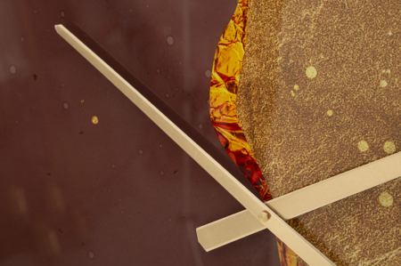 Ceas perete design modern Goldy, auriu maro |creativdeco [4]