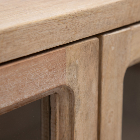 Comodă din lemn de mango pentru organizare și expunere - CreativDeco [3]