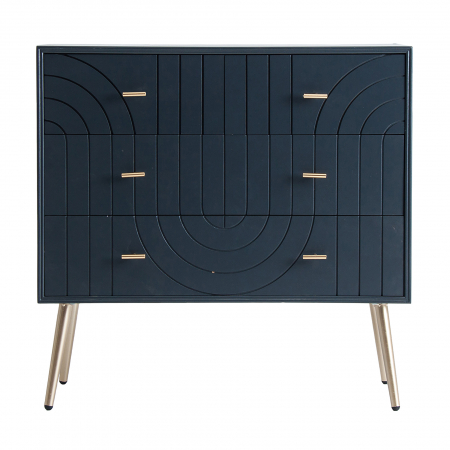 Comode si Bufete - Comoda moderna Tremes gri|Comode dormitor premium