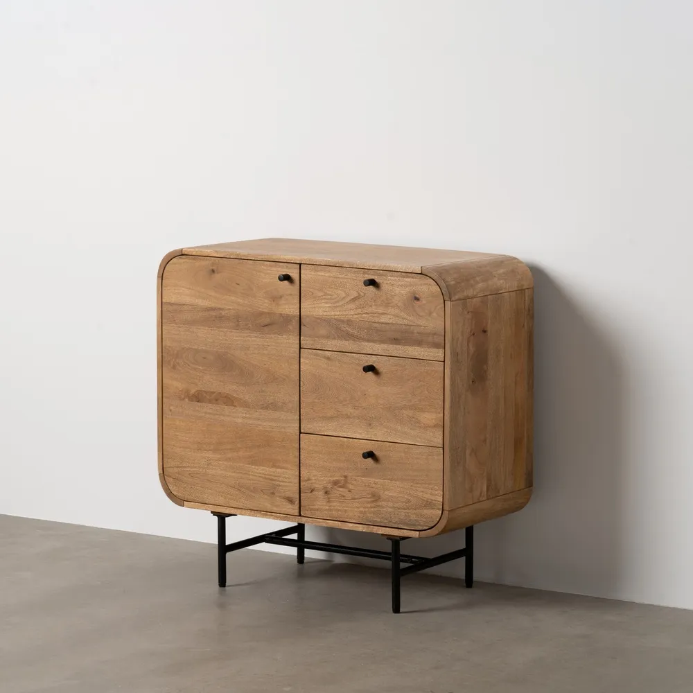 Mahon - Comoda design rotunjit | Mobilier dormitor depozitare