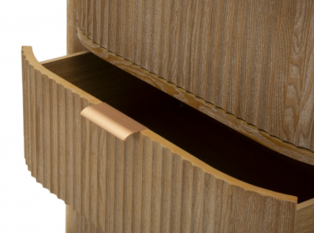 Comodă din lemn cu sertar și uși [7]