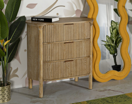 Comodă din lemn cu sertar și uși [8]