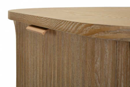 Comodă din lemn cu sertar și uși [6]