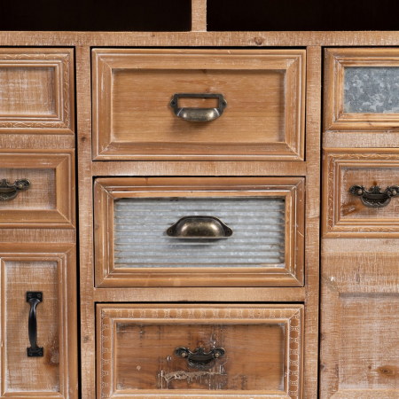 Comoda cu sertare multiple - Solutie de depozitare rustica | CreativDeco [5]