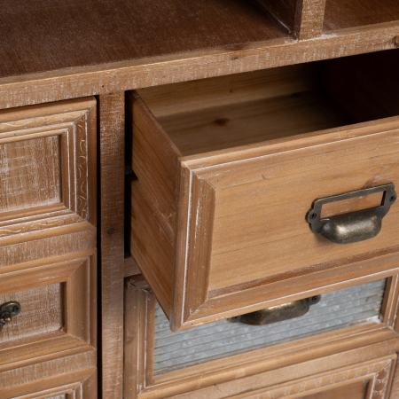 Comoda cu sertare multiple - Solutie de depozitare rustica | CreativDeco [4]