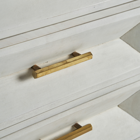 Comoda Art Deco mango crem auriu|Comode elegante [3]