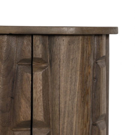 Comoda Sculptata Lemn Mango CreativDeco - Mobilier Elegant pentru Interioare Contemporane [4]