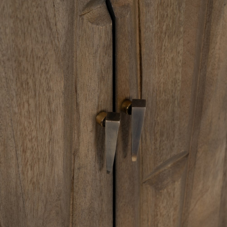 Comoda Sculptata Lemn Mango CreativDeco - Mobilier Elegant pentru Interioare Contemporane [5]