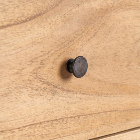 Comodă lemn de mindi Mindi cu 3 sertare și picioare înălțate [6]