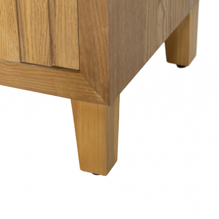 Comoda compacta cu usi reliefate - Design simplu pentru spatii moderne | CreativDeco [10]