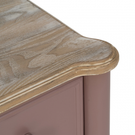 Comoda Roz Pudrat 3 Sertare CreativDeco - Mobilier Elegant pentru Dormitor [4]