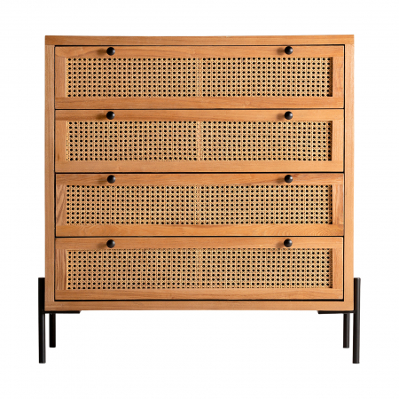 Comode si Bufete - Comoda contemporana ratan|Comode premium dormitor