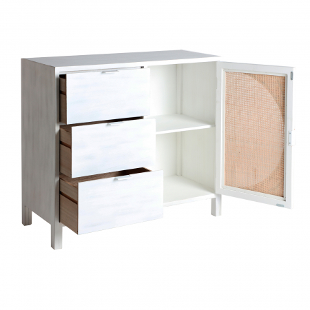 Comoda nordica ratan|Comode premium dormitor [2]