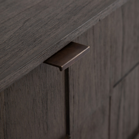 Comoda Modulară din Lemn de Mindi CreativDeco - Mobilier Ideal pentru Interioare Moderne [5]