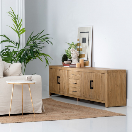 Comoda Impunatoare Lemn Ulm CreativDeco - Depozitare Eleganta pentru Spatii Generoase [1]