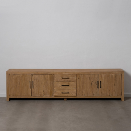 Comode si Bufete - Comoda Impunatoare Lemn Ulm CreativDeco - Depozitare Eleganta pentru Spatii Generoase