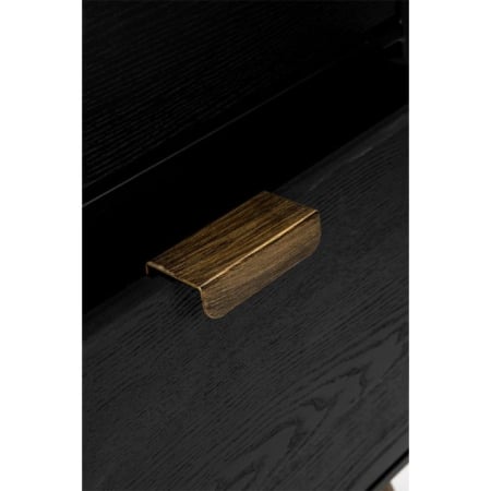 Comodă neagră cu sertare aurii Colombo [7]