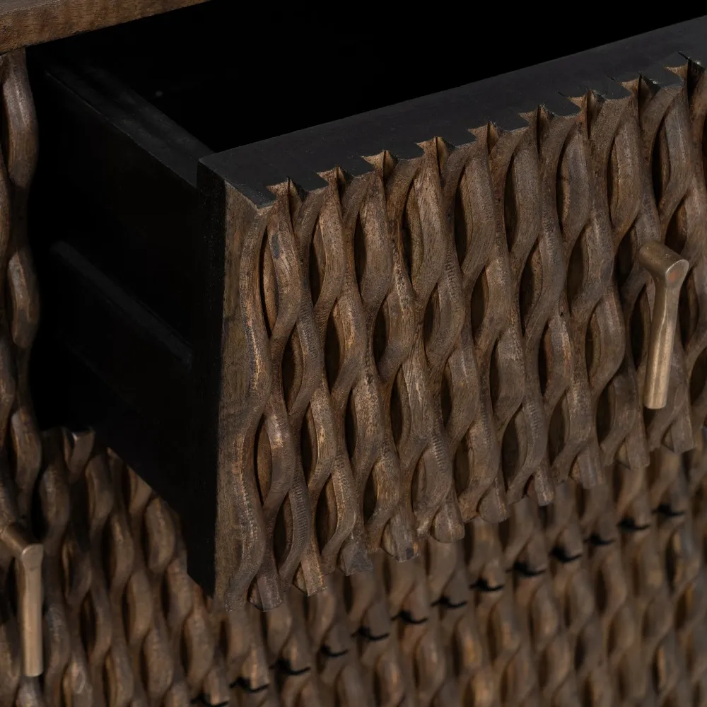 Comoda Living Maro Splendid, Lemn Mango Metal - creativdeco.ro [6]