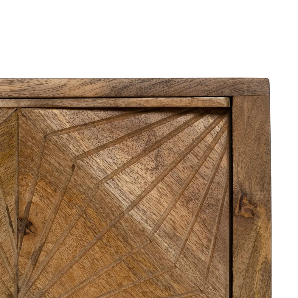 Comoda Living Spectrum, Lemn Mango, Natural Auriu - creativdeco.ro [4]