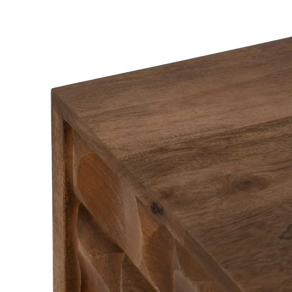 Comoda Rafined Maro Negru, Lemn Mango Metal - de la creativdeco.ro [5]