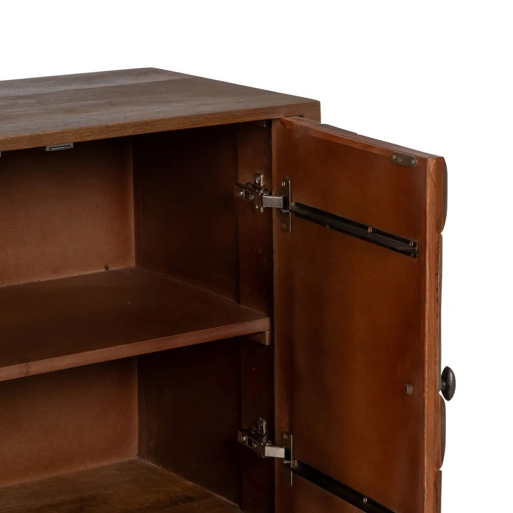 Comoda Rafined Maro Negru, Lemn Mango Metal - de la creativdeco.ro [12]