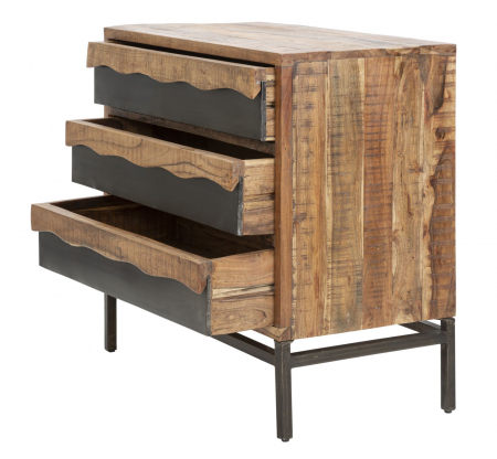 Comoda Yellowstone Lemn Masiv | Stil Industrial Vintage | CreativDeco [2]