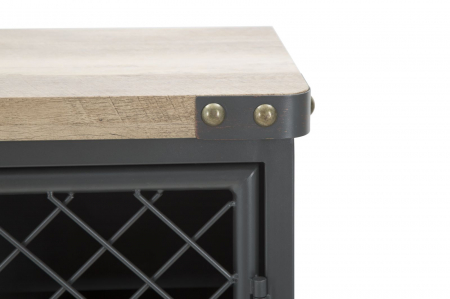 Comoda metalica stil industrial autentic CreativDeco [7]