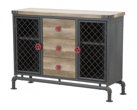 Comoda metalica stil industrial autentic CreativDeco [3]
