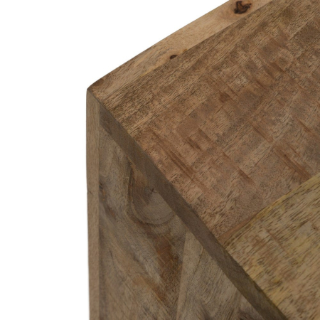 Imagine comodă TV mango și metal [3]