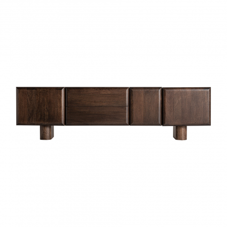Comode TV - Comoda TV Art Deco mango maro|Comode TV elegante