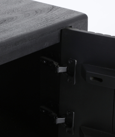 Comodă TV lemn mango negru NOX – titlu imagine principală [3]