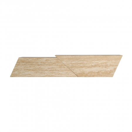 Comode TV - Comoda TV Art Deco travertin maro|Comode TV luxoase