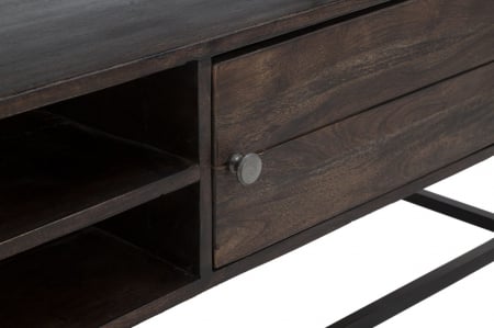 Comoda TV lemn masiv industrial | Mobilier living CreativDeco [6]