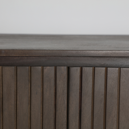 Comoda TV lemn mango art deco|Mobilier media premium [6]