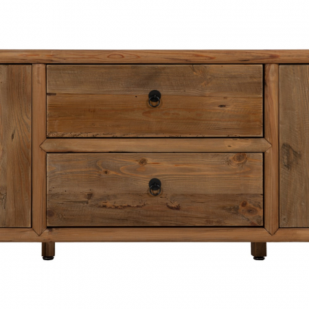 Mobilier TV Lemn Pin Reciclat CreativDeco - Design Rustic pentru Depozitare [4]