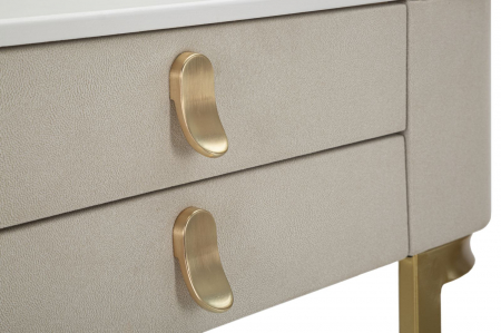 Consola 2 sertare Beauty, bej auriu - CreativDeco.ro [7]