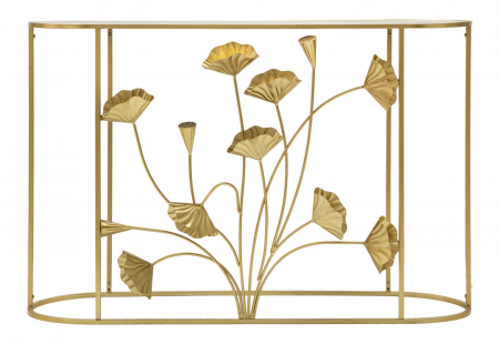 Consola eleganta cu flori 3D | Mobilier hol | CreativDeco [2]