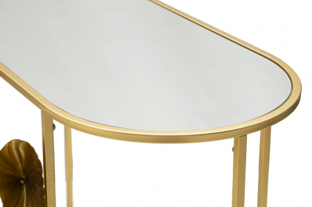 Consola eleganta cu flori 3D | Mobilier hol | CreativDeco [7]