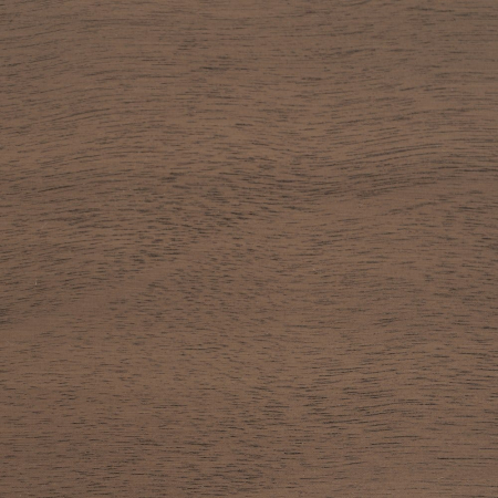 Consolă dreptunghiulară Ixia – lemn maro mat cu raft decorativ – vedere frontală [5]